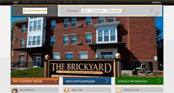 Desktop Screenshot of brickyardapts.com